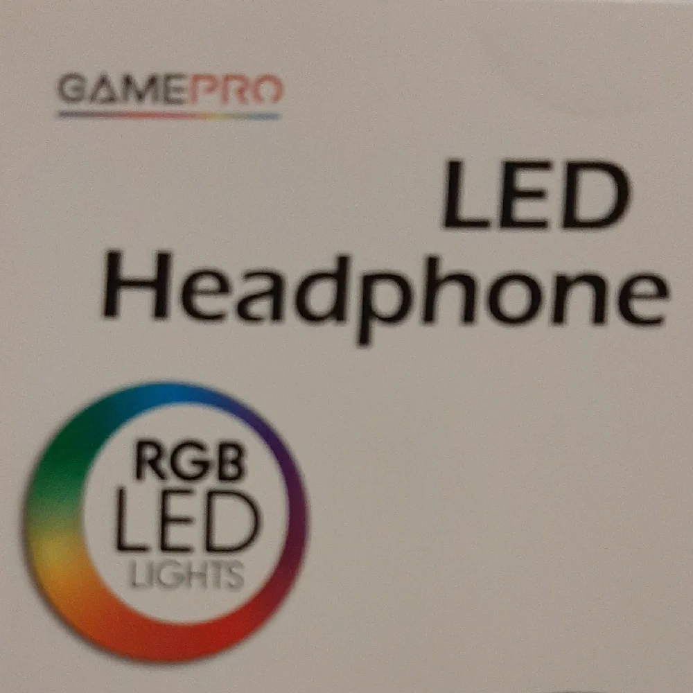 gamepro led headphone
